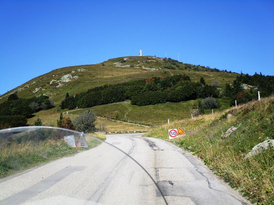 Fahrt auf den Grand Ballon