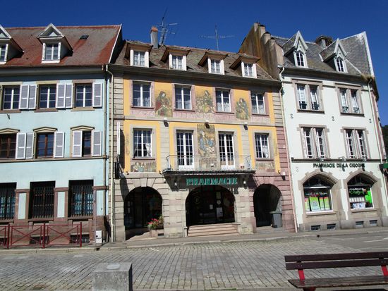 Munster - herrlich die bemalten Häuser