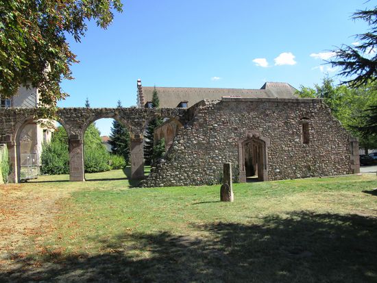 Munster - Ruinen der ehemaligen Benediktinerabtei