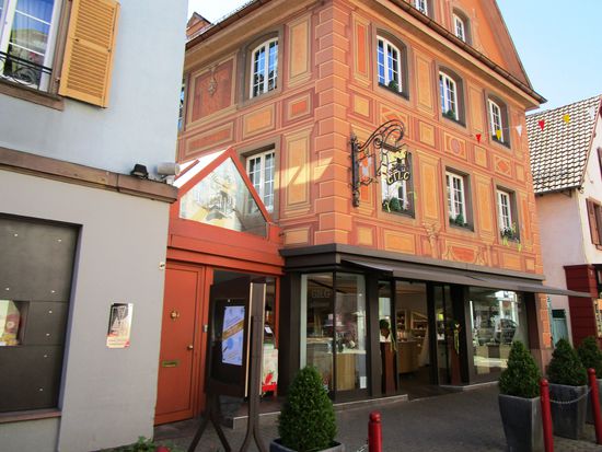 Munster - Schön sind die bemalten alten Häuser, die wir sehen.