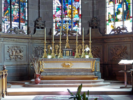 Guebwiller -  Kirche Saint Leger