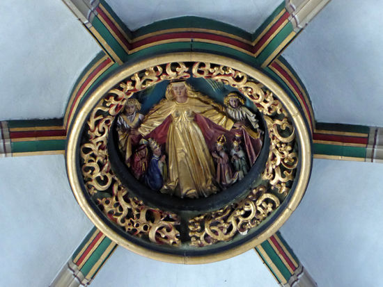 Thann - gotische Stiftskirche Saint-Thiebaut, 14./16. Jh.