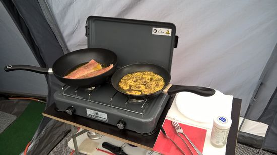 Diner - Lachs und Kartoffeln