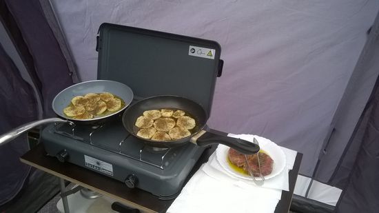 Steak und Kartoffeln