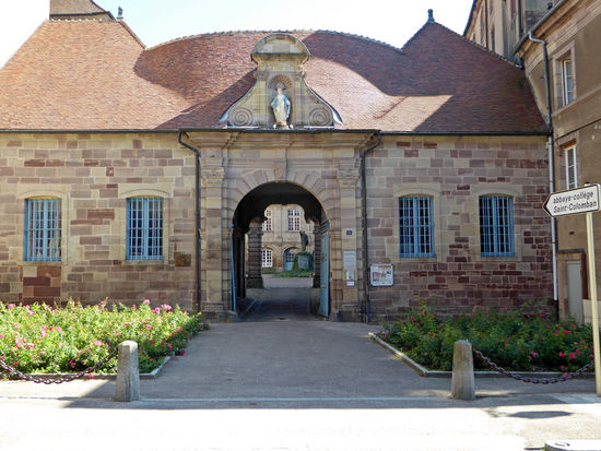 Columban-Abtei, später Benediktiner-Abtei