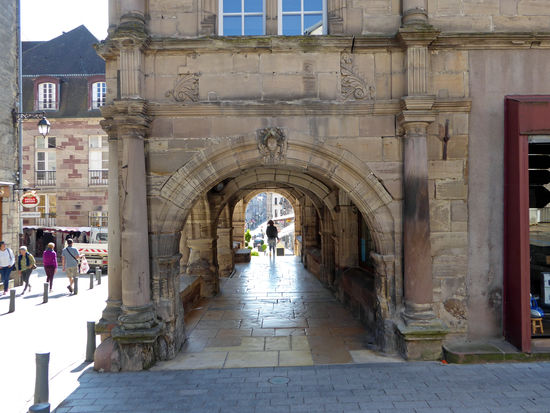 Arkaden am Maison de Francois Ier