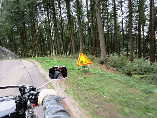 Gravel mag unser Motorrad gar nicht