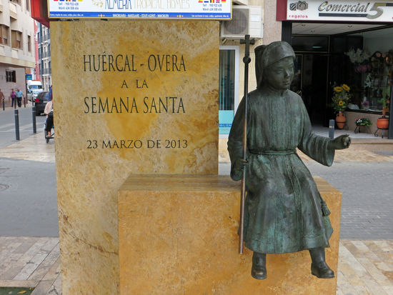 Huercal-Overa - Plaza Cura del Valera - Denkmal Semana Santa