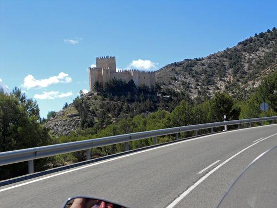 Blick auf das Castillo - Velez Blanco