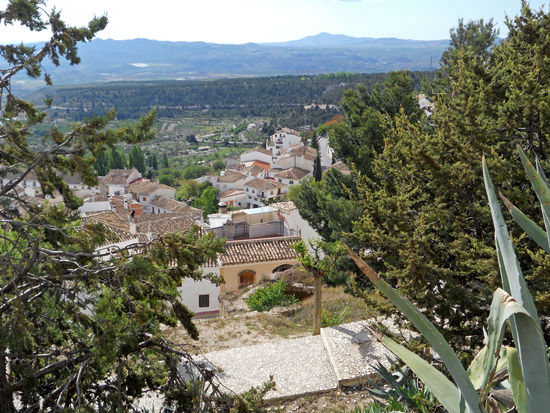 Blick vom Castillo auf Velez Blanco