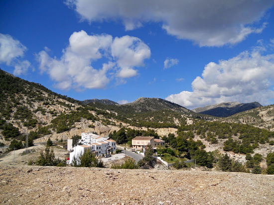 Blick vom Castillo auf Velez Blanco
