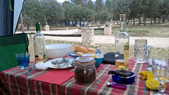 Abendessen beendet ..