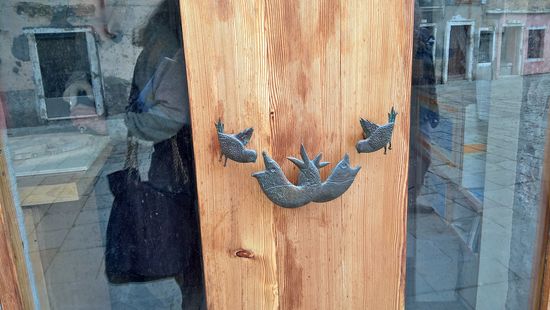 Eingangstür Künsteratelier