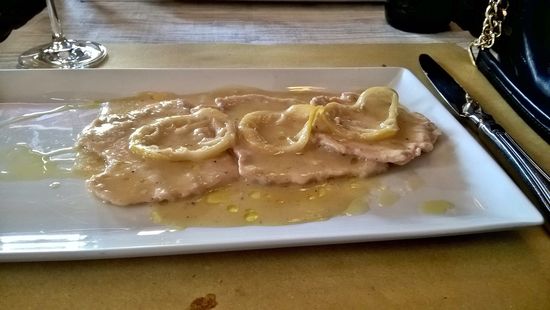 Restaurant alla Palazzina - Scalopine all'limone