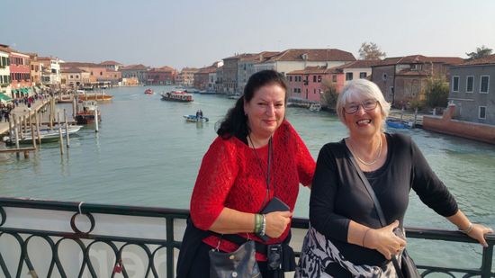 Murano - Ponte Vivarini - Anneken und Uschi - zwei Freundinnen auf Reise