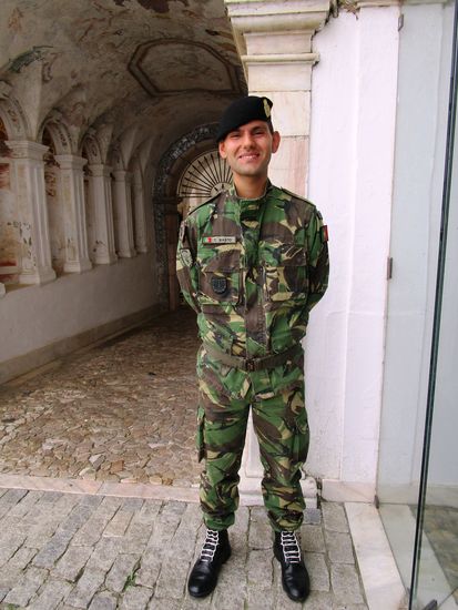 Er hat die Führung für uns gemacht, toll