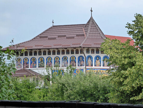 Die neue Klosterkirche - nicht zu besichtigen