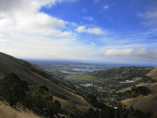 Blick auf Christchurch