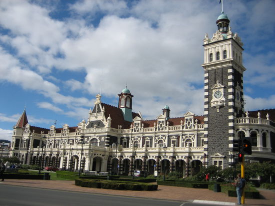 Der Bahnhof von Dunedin