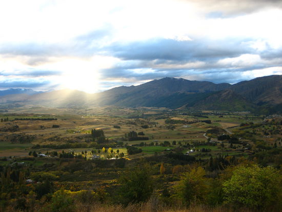 Blick zurueck Richtung Queenstown