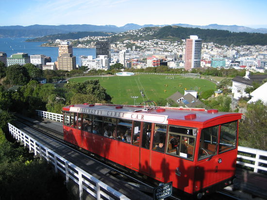 Das Cable Car in Wellington