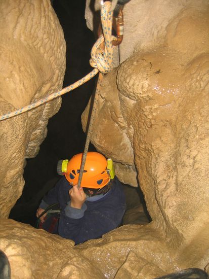 12m Abseilen - und tschuess!