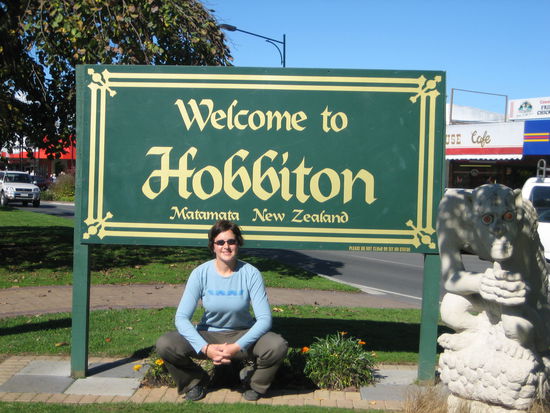 In Matamata, seit 6 Jahren auch als Hobbiton bekannt