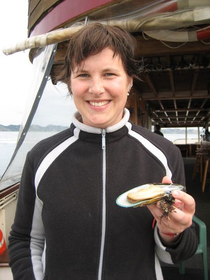 Eine groooosse Muschel