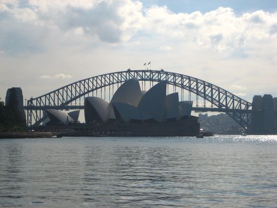 Der erste Tag und gleich mal ans Opera House