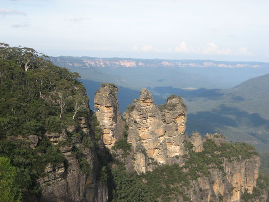 Die Three Sisters in den Blue Mountains