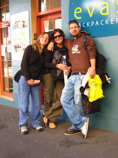 Mein Flughafenshuttle - Danke Sini und Michi!!!