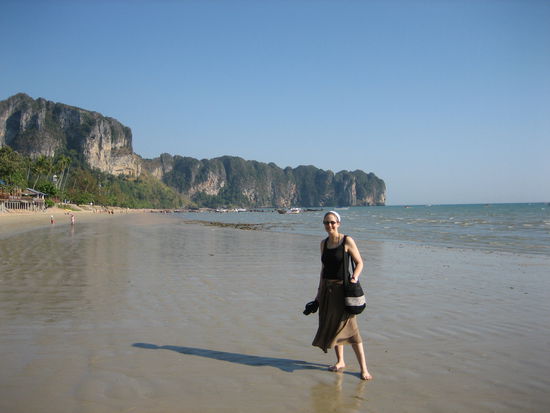 Am Strand von Ao Nang