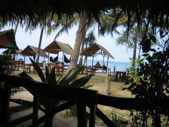 Aussicht beim Fruehstueck...