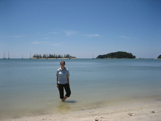 In der Naehe eines Yachthafens