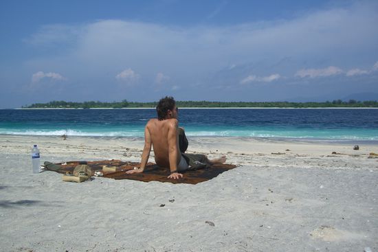 Stufi und Pitsch am Beach... hae kapiert?