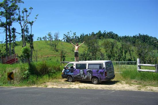 in down under lebt sich besser auf dem Chalpf, als drin...
