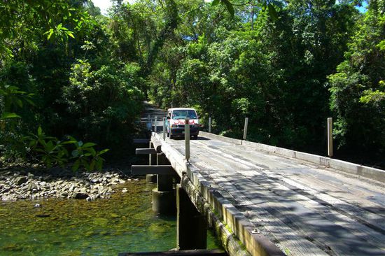 On the road to Cape Tribulation