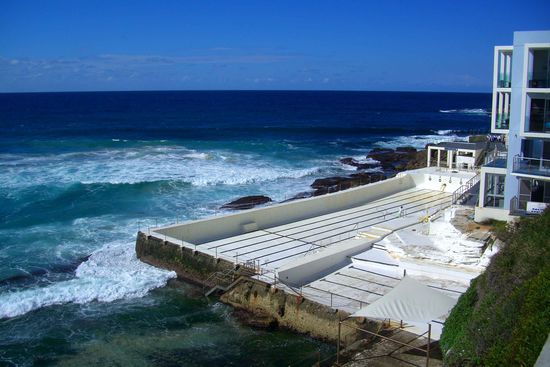 Rockpool am Bondi Beach... und wo zum Teufel ist das Wasser?
