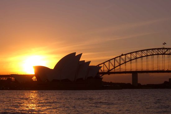 ...romantic sunset...