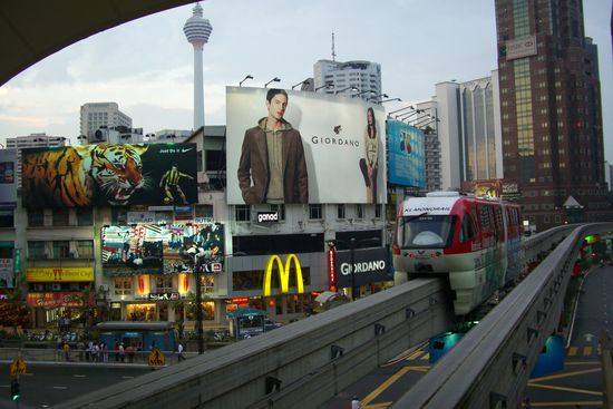 Monorail in action