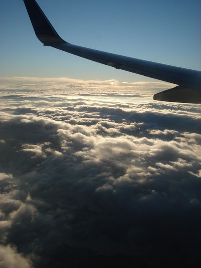 und endlich hatte ich auch meinen Fensterplatz 