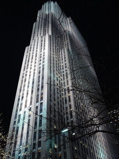 Rockefeller Center von unten...