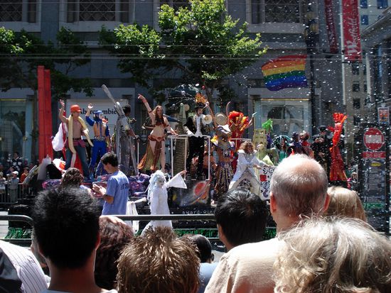 einer der vielen Wagen