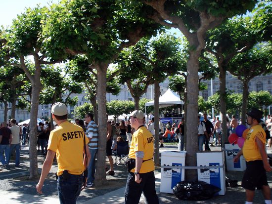 und da wars dann schon etwas leerer