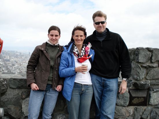 Andrew, Heike und ich