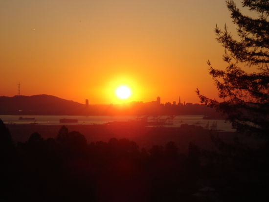 kurz bevor es zum Flughafen ging...