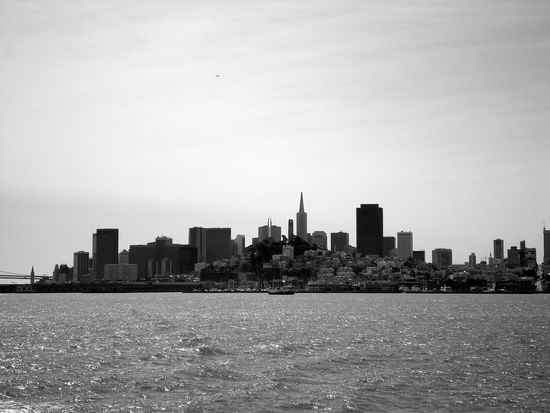San Francisco in schwarz-weiss