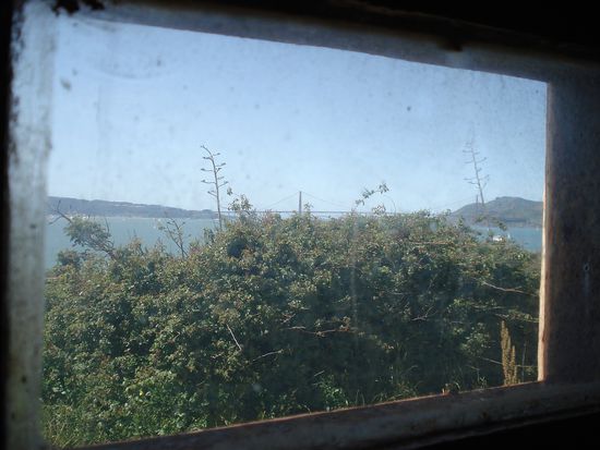 und auf die Golden Gate Bridge