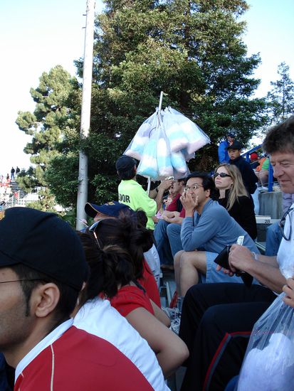 Zuckerwatte statt Brezeln