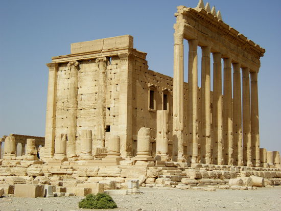 Baal Tempel, der am besten erhaltene Teil vom antiken Palmyra